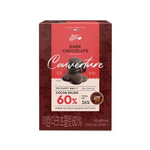 브레드가든 이캄 다크커버춰 초콜릿 (150G)