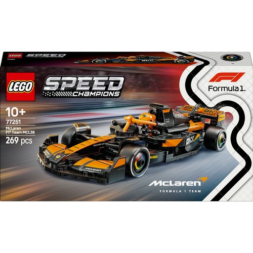 스피드챔피언 레고 McLaren F1® Team MCL38 레이스 카 (77251) (10세