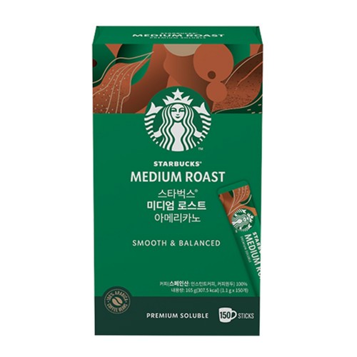 스타벅스 미디엄 로스트 아메리카노 (1.1G*150입)
