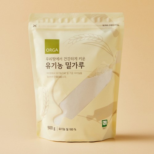 ORGA 유기농 밀가루 (500G)