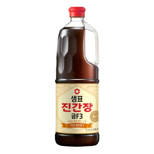 샘표 진간장 금F-3 (1.7L)