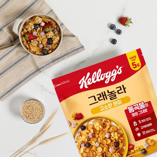 켈로그 고소한 현미 그래놀라 (1200G)