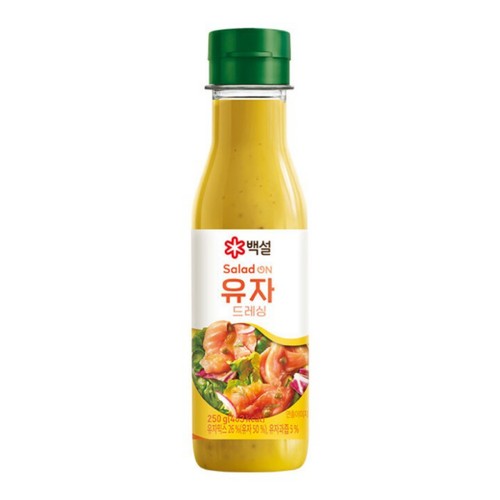 CJ 백설 유자 드레싱 (250G)