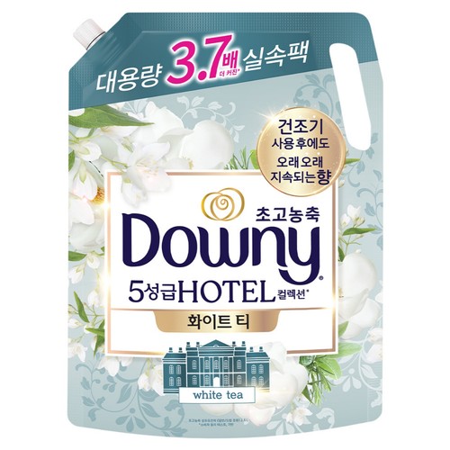 다우니 섬유유연제 화이트티 리필 (2.6L)
