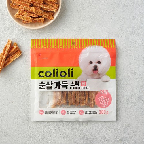 콜리올리 순살가득 스틱 (닭고기) (300G)