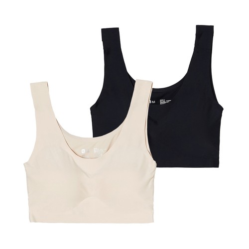 BEIGE/XL 오늘좋은 여성 노라인 브라