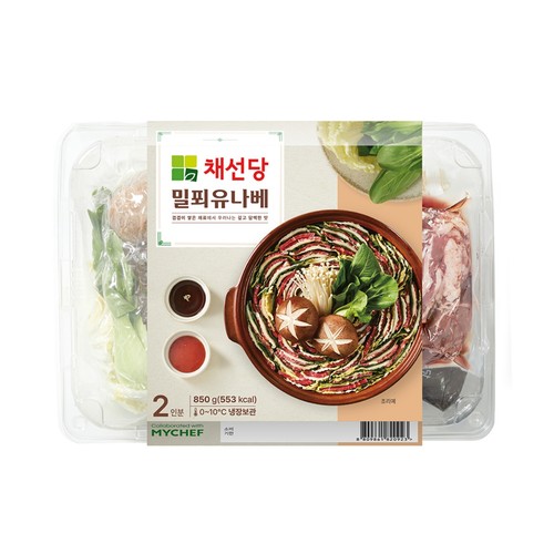 마이셰프 채선당 밀푀유나베 (850G)