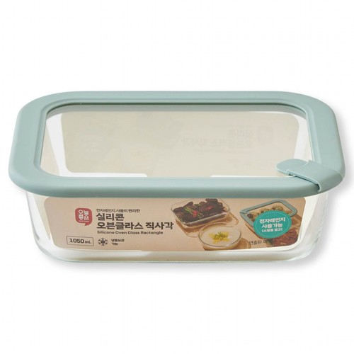 오늘좋은 실리콘 오븐글라스 직사각 (1,050ML)
