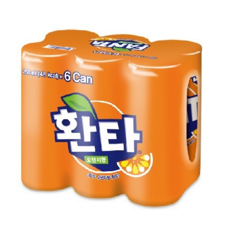 환타 (오렌지) (250ML * 6)