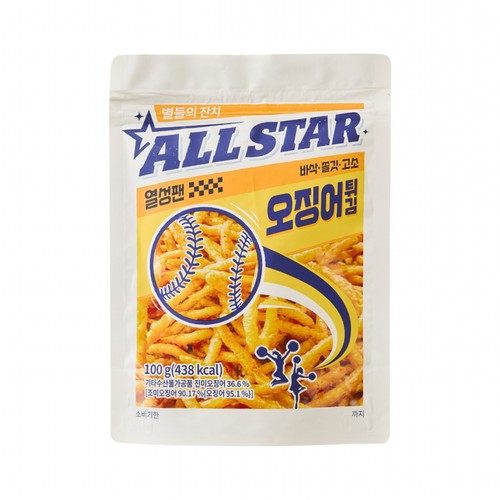 ALLSTAR 오징어튀김 (100G)