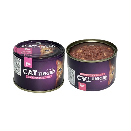  사조 캣티거 와일드 참치&연어 (160G)