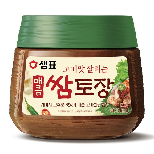 샘표 매콤 쌈토장 (450G)