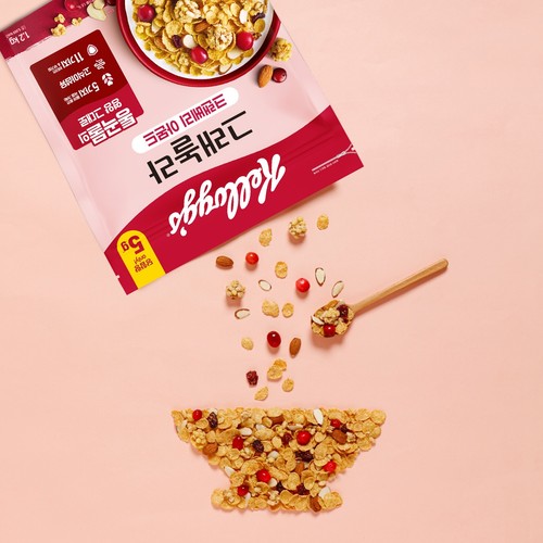 켈로그 크랜베리 그래놀라 (1,200G)