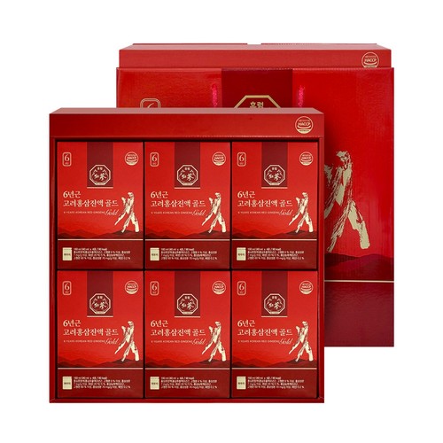 [추석 선물세트 사전예약] 휴럼 6년근 고려홍삼진액 골드 (40ML*24포)