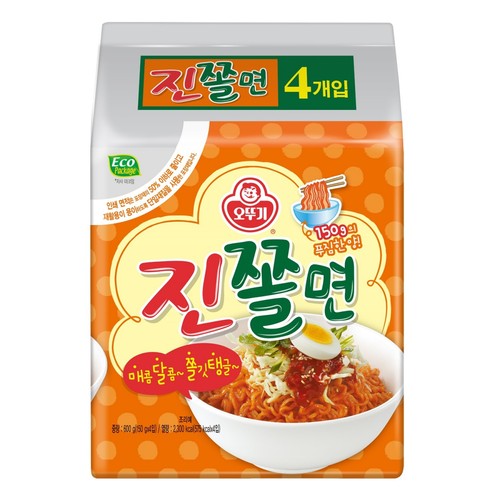 오뚜기 진쫄면 (150G*4)
