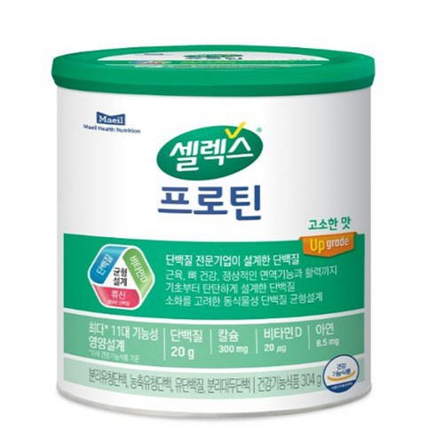 셀렉스 프로틴 고소한 맛 (304G)