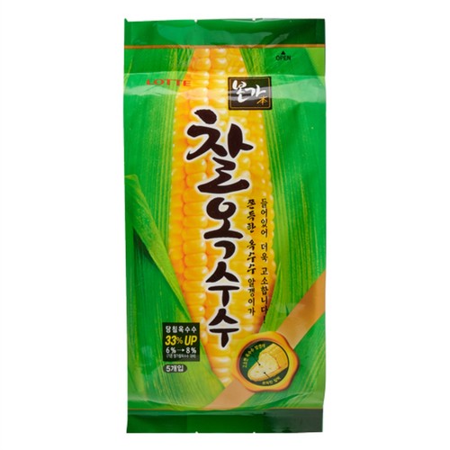 롯데 본가 찰옥수수멀티 (140ML*5)