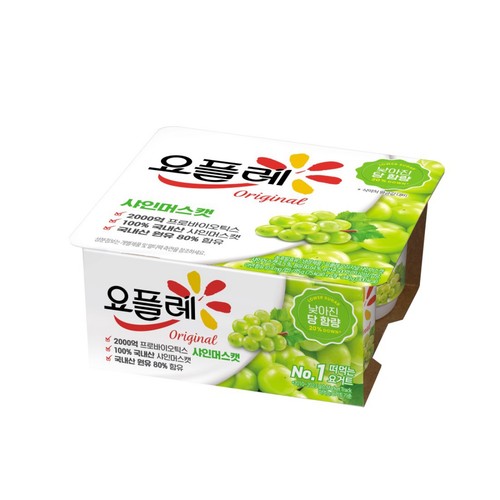빙그레 요플레 오리지널 샤인머스캣 (85G*4입)
