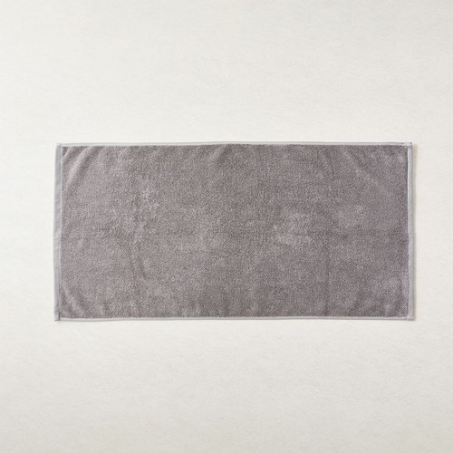오늘좋은 모달스티치 세면타월 (그레이) (40*80CM)