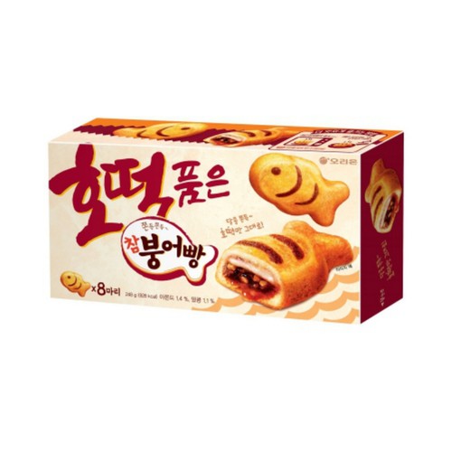 오리온 호떡 품은 참붕어빵 (31G*8입)