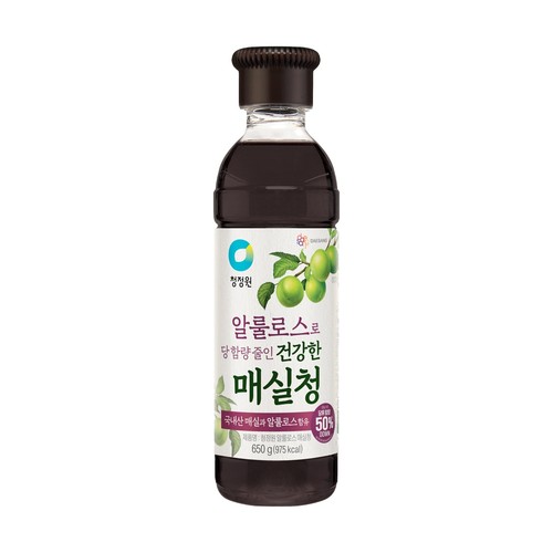 청정원 알룰로스 매실청 (650G)