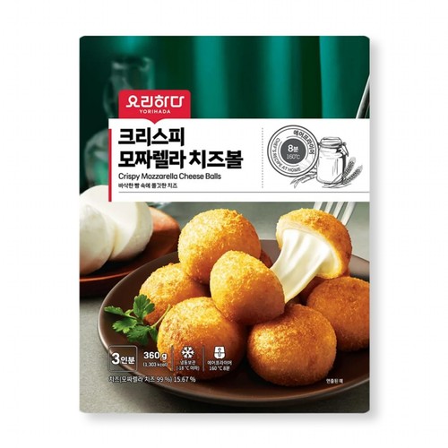 요리하다 크리스피 모짜렐라 치즈볼 (360G)