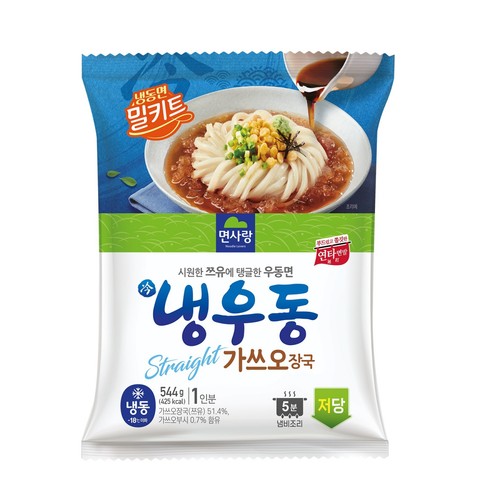 면사랑 저당 냉우동 (544G)