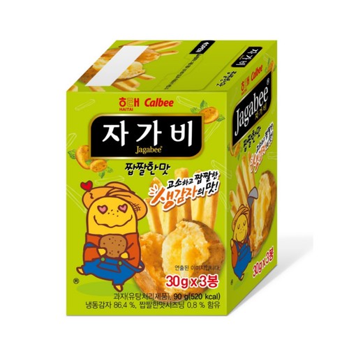 해태 자가비 짭짤한맛 (30G*3입)