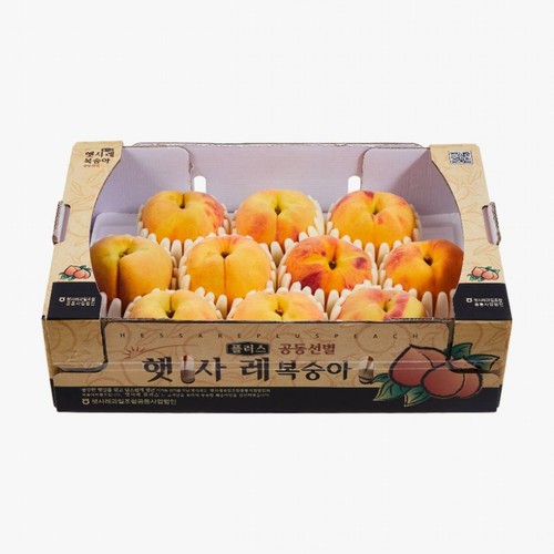 [농할할인가 21,920원] 햇사레 복숭아 (3KG/박스)