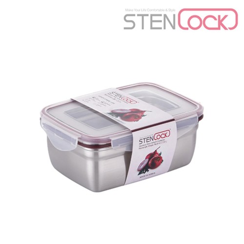 스텐락 클래식 직사각6 2호 (2000ML)