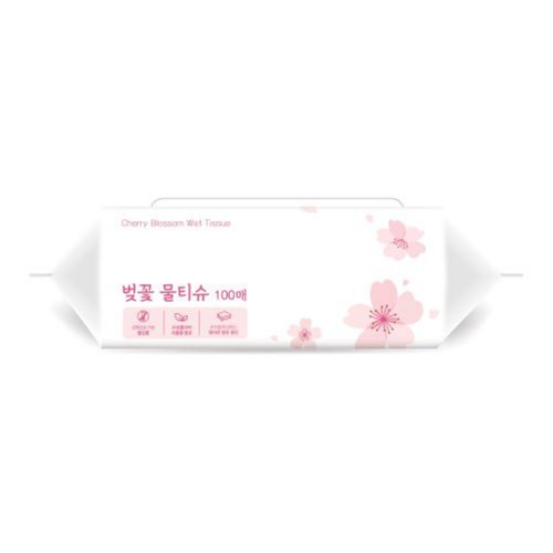 벚꽃에디션 물티슈 (100매)