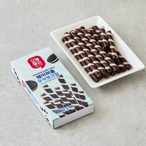 오늘좋은 웨이퍼롤 쿠키앤크림 (100G)