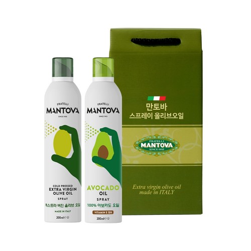 [추석 선물세트 사전예약] 만토바 스프레이오일 세트 1호 (SET)