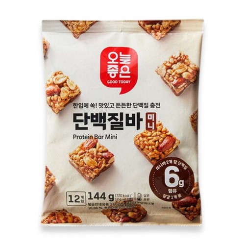 오늘좋은 단백질바 미니 (144G)