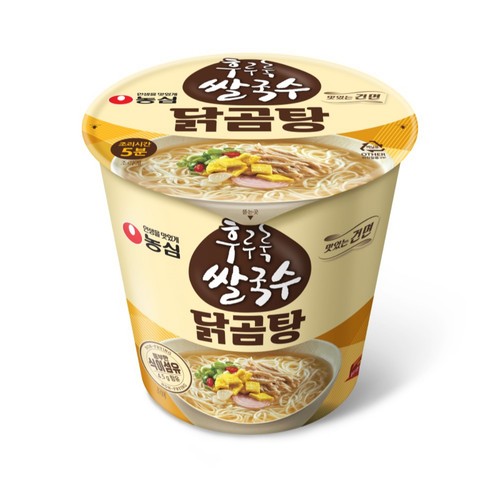 농심 후루룩쌀국수 닭곰탕 (73g)