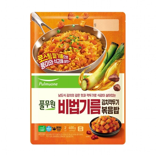 풀무원 비법기름 김치깍두기 볶음밥 (400G)