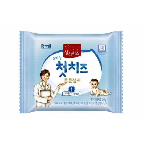 상하 유기농 아기치즈 (1단계) (180G)