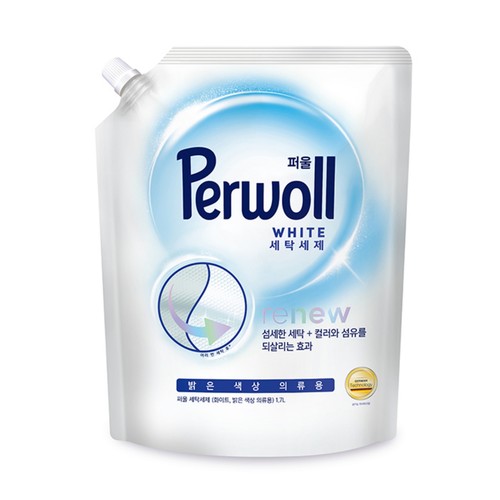퍼울 세탁세제 리필 (화이트) (1.7L)