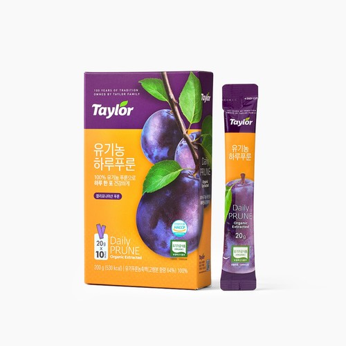 테일러 유기농 하루 푸룬 (20ML*10입)