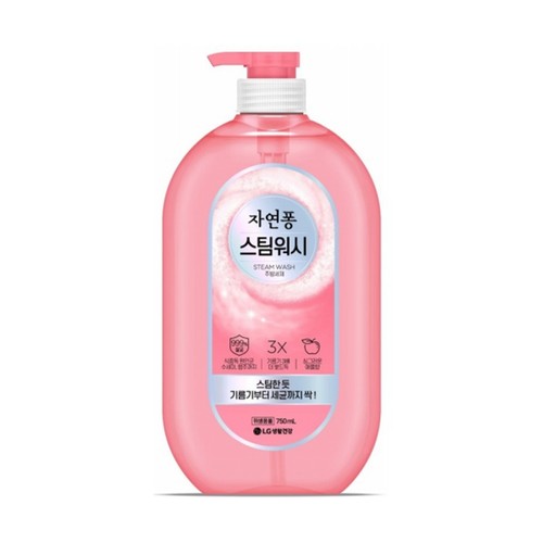 자연퐁 스팀워시 주방세제 애플향 (750ML)