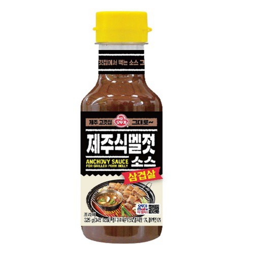오뚜기 제주식멜젓 삼겹살소스 (325G)