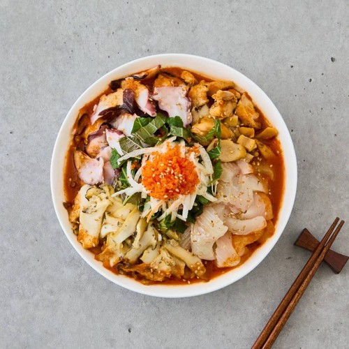 콰트로 전복 모둠물회 (1팩)