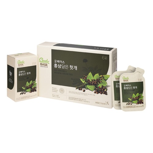 (S) 굿베이스 홍삼담은 자연헛개 (50ML*30입)