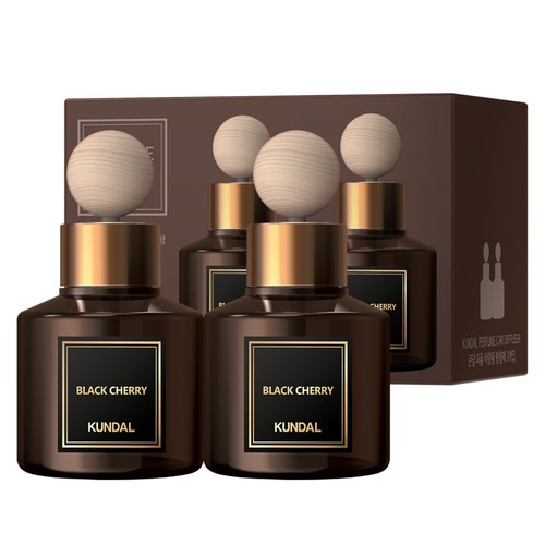 쿤달 디퓨저 방향제 (블랙체리) (75ML * 2입)