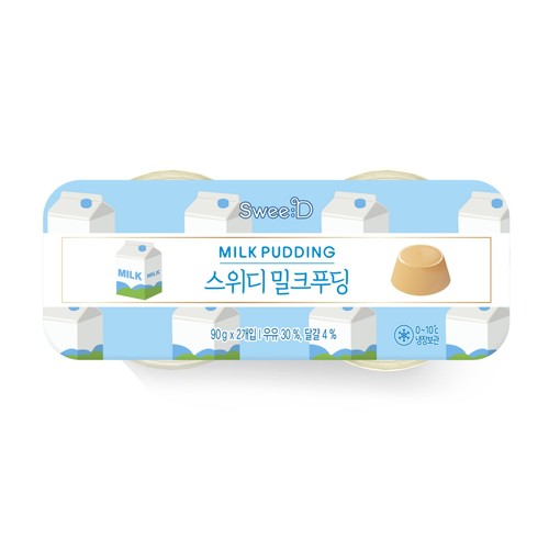 스위디 밀크푸딩 (90G*2입)