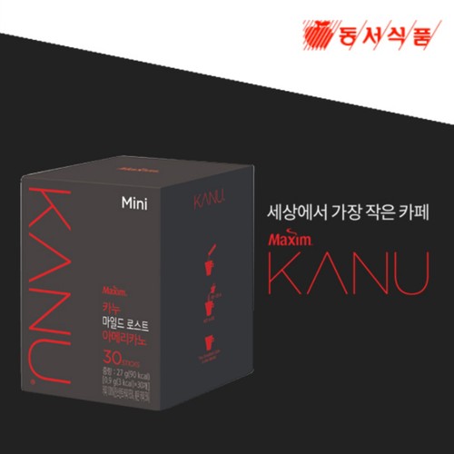  동서 카누 미니 마일드로스트 아메리카노 (0.9G*30입)