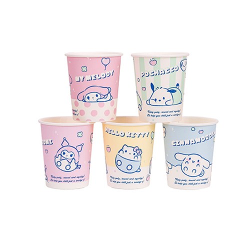 산리오 홈파티 종이컵 (283ML*20P)