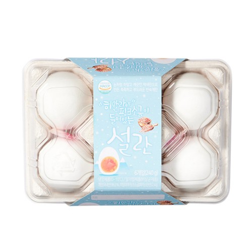 하얀반숙란 설란 (6입/240G)