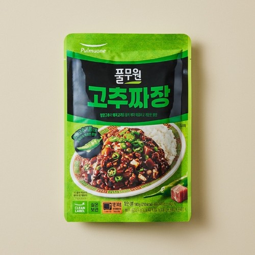 풀무원 고추짜장 덮밥소스 (180G)