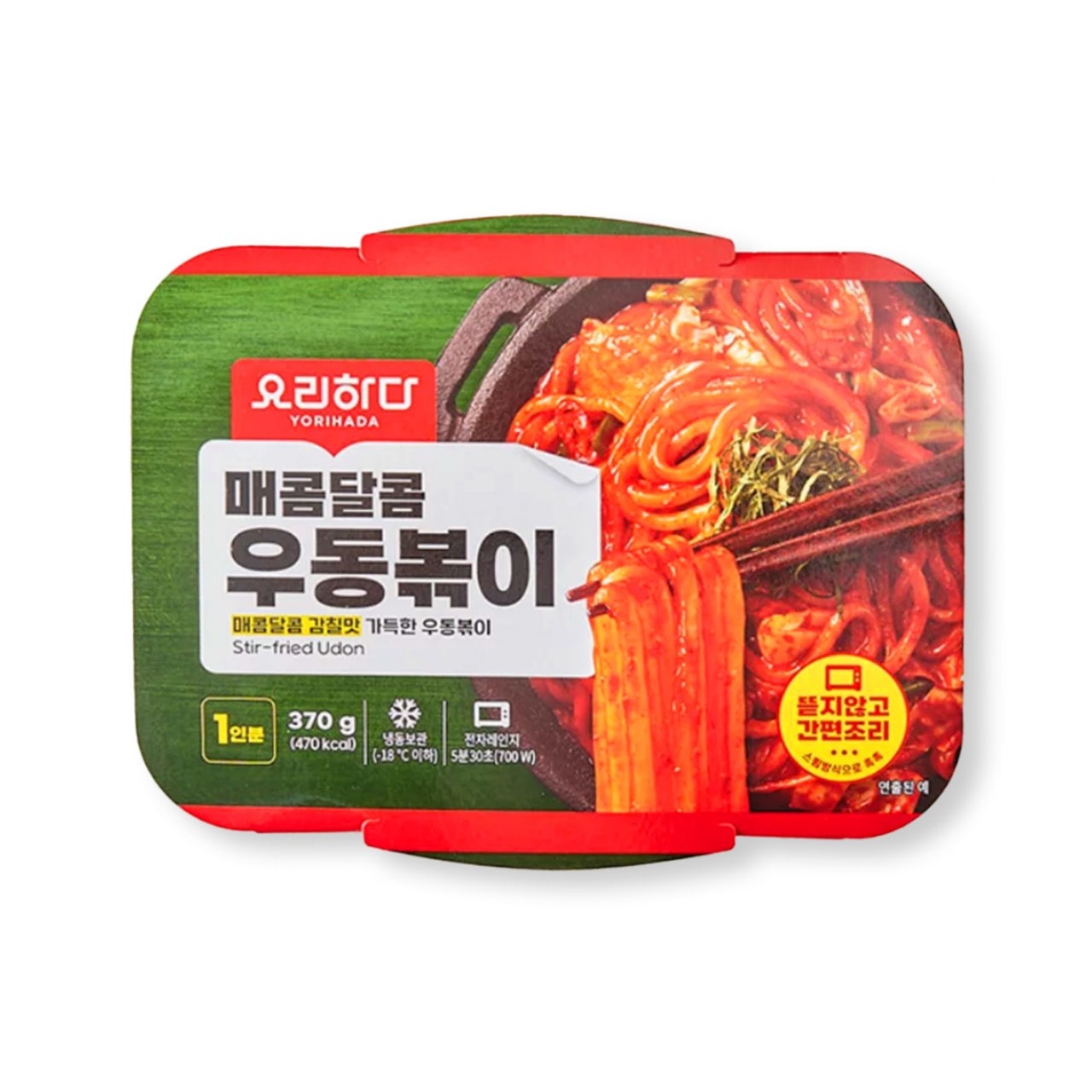 요리하다 매콤달콤우동볶이 (370G)ㅣ롯데마트 제타 최상의 신선 식품과 다양한 간편식을 롯데마트 제타에서 만나보세요